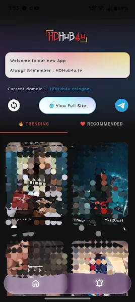 Screenshot of HdHub4u Movies